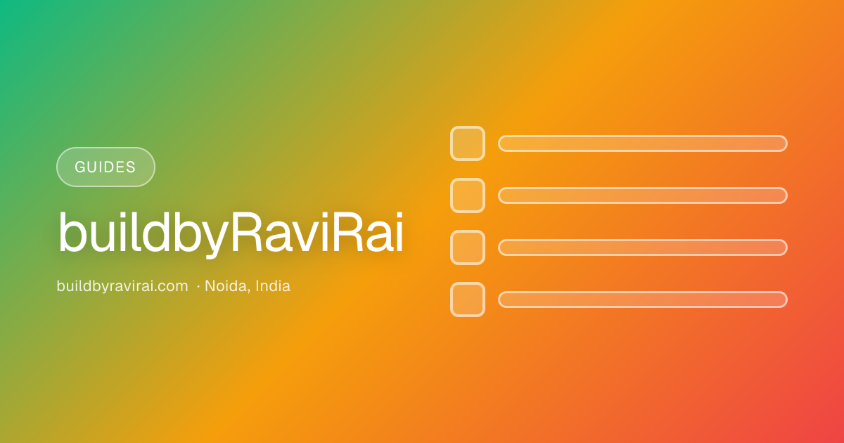 Guides — If You Run a Business in India and Don't Have a Real Website Yet — Read This