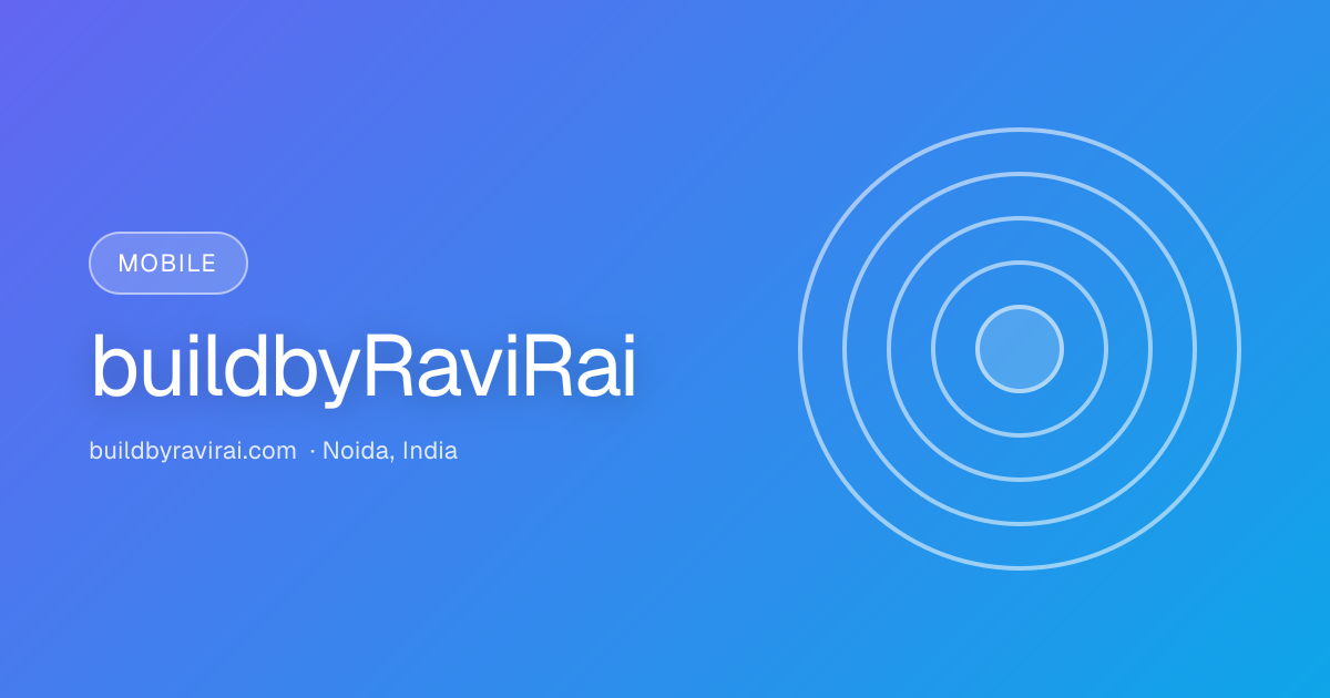 Mobile — React Native vs Flutter in India 2026: Which to Pick for Your Mobile App